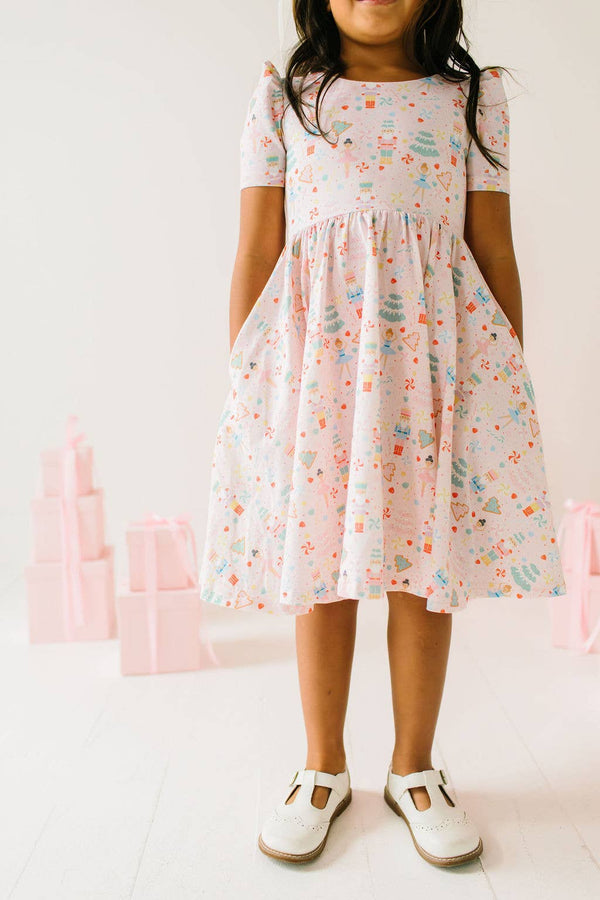 Puff Dress in Sugar Plum