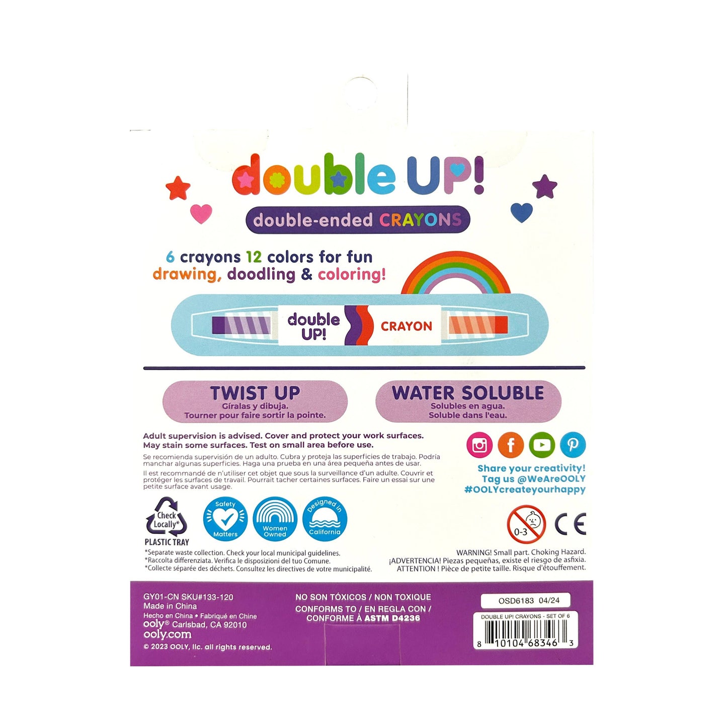 Double Up!: Double-Ended Crayons - Magpies Paducah