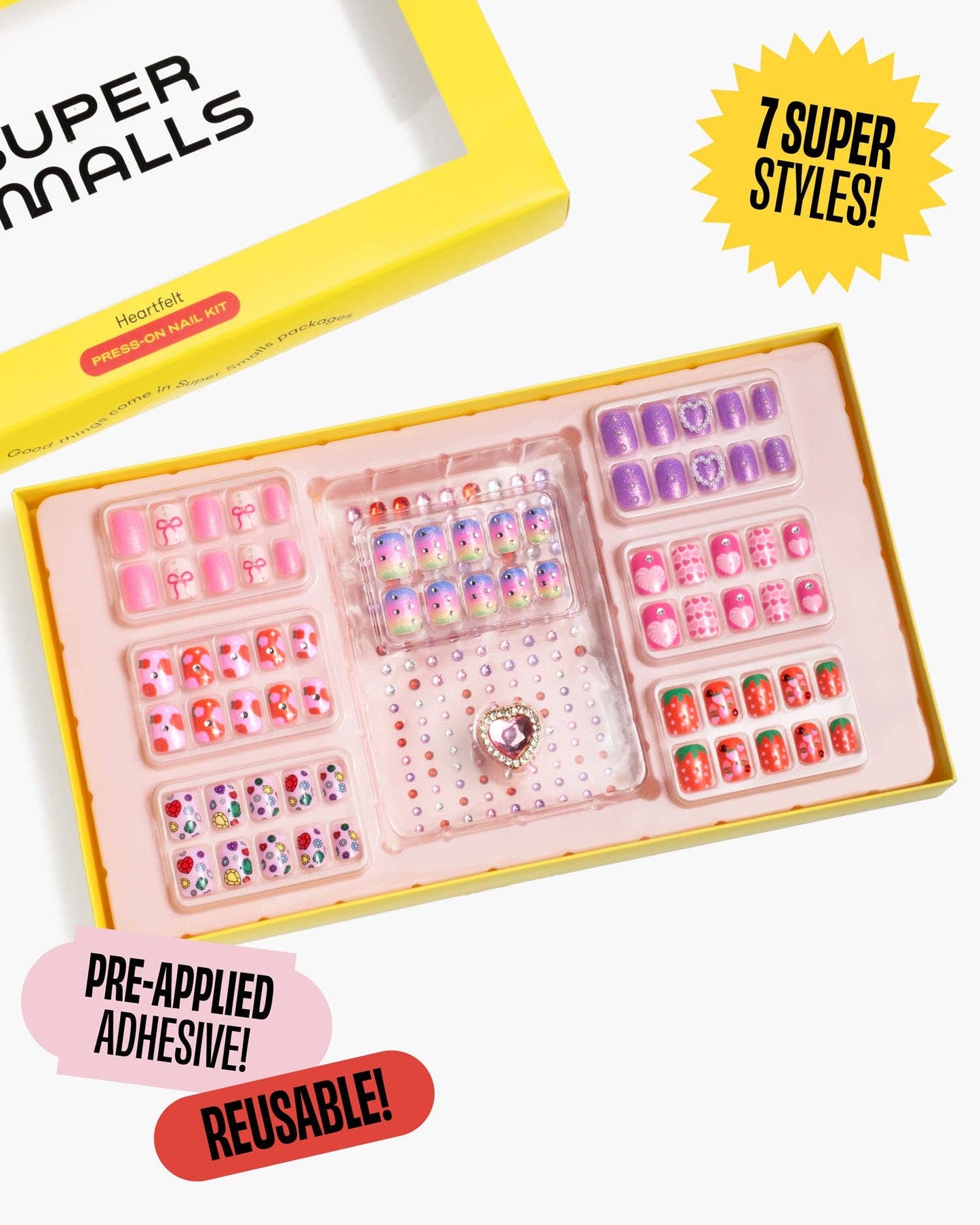 Days of the WeekPress On Nails Kit - Heartfelt
