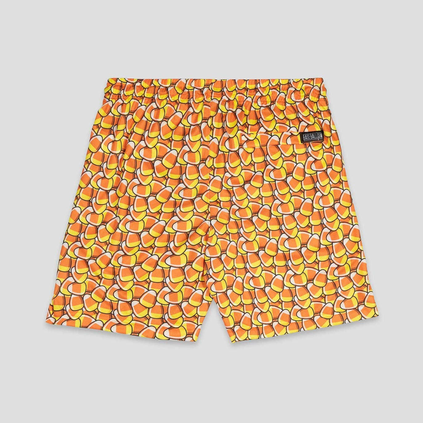 Candy Corn Mesh Shorts