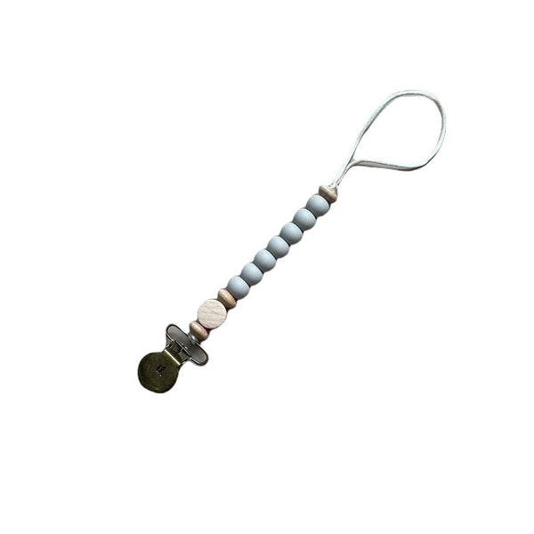 Jace Petite Pacifier + Toy Clip - Magpies Paducah