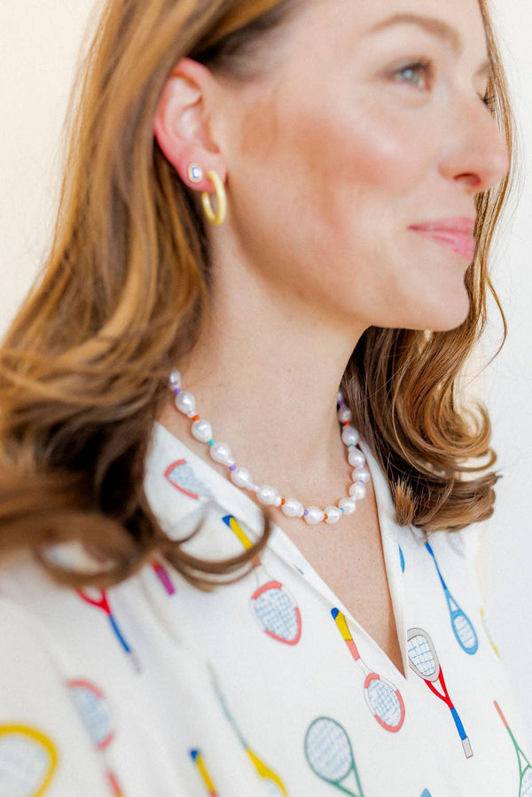 Maris Pearl Multi Color Necklace