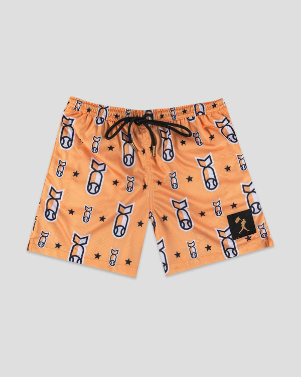 Stay Humble Drop Bombs Diamond Air Mesh Shorts - Youth - Magpies Paducah