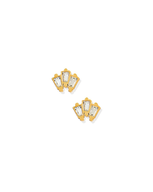 Screwback Stud Earrings - Demi Gold - Magpies Paducah
