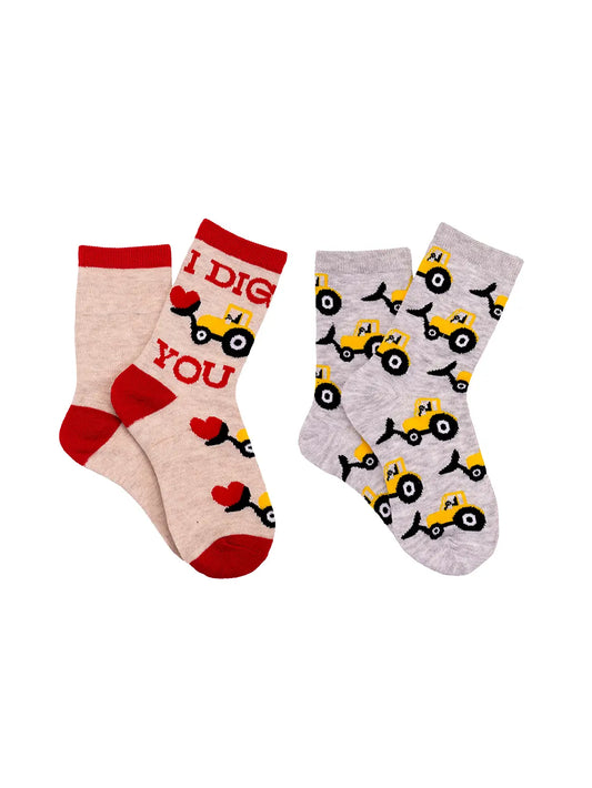 I Dig You Socks, 2 Pack - Magpies Paducah