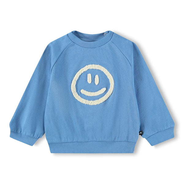Disc Sweatshirt, Blue Tide