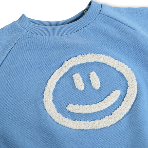 Disc Sweatshirt, Blue Tide