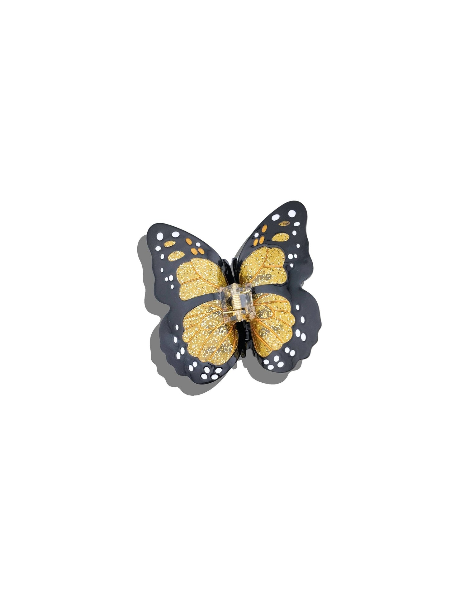 Hand-painted Limited Edition Monarch Butterfly Claw Hair Clip | Eco-Friendly