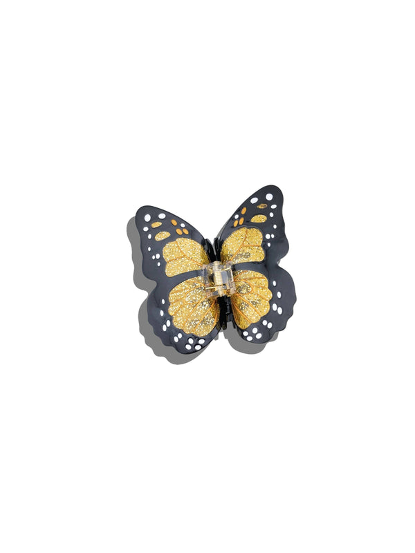 Hand-painted Limited Edition Monarch Butterfly Claw Hair Clip | Eco-Friendly