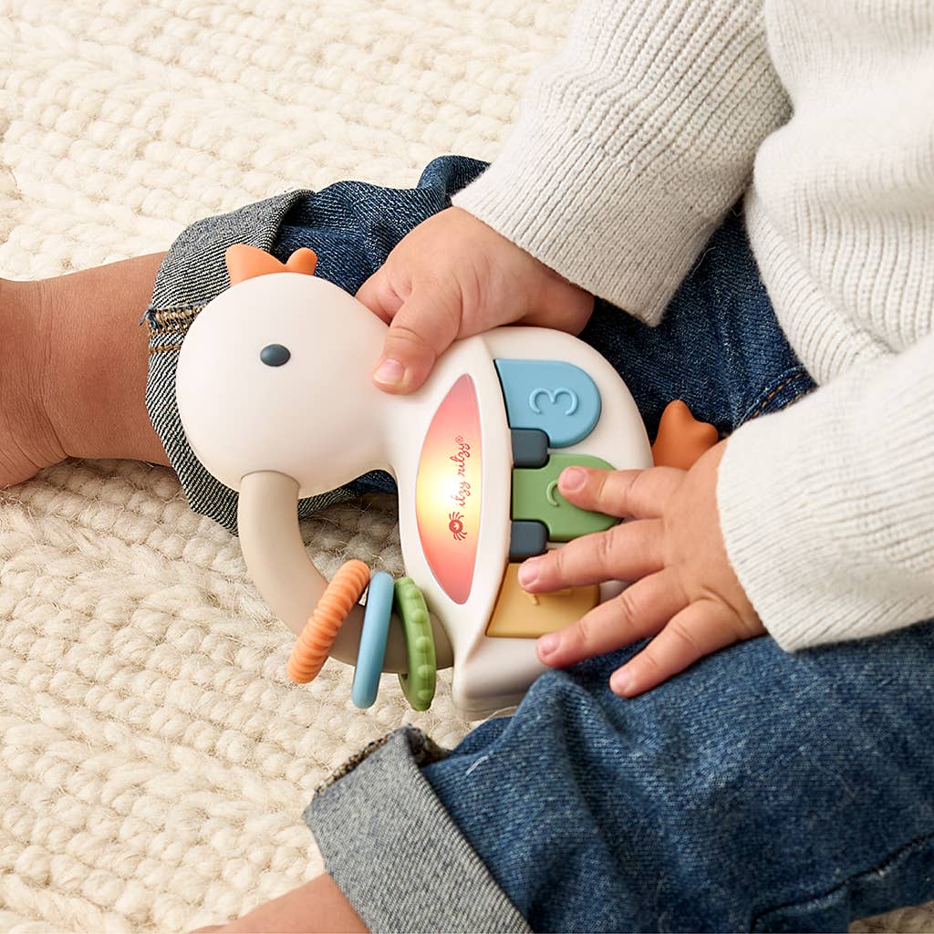 *NEW* Bitzy Tunes™ Goose - Light-up Interactive Piano Toy