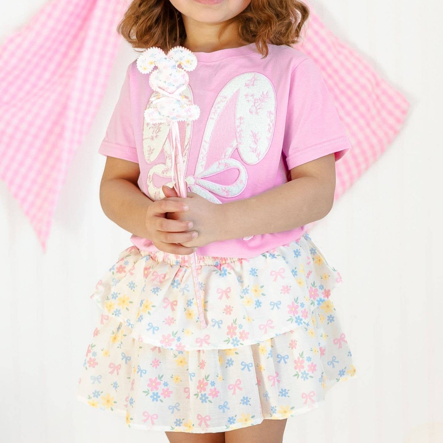 Sweet Floral Skort - Kids Boutique Clothing - Magpies Paducah
