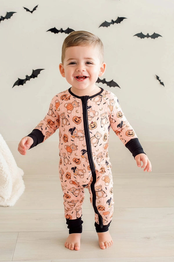 Zipper Footie, Beary Scary