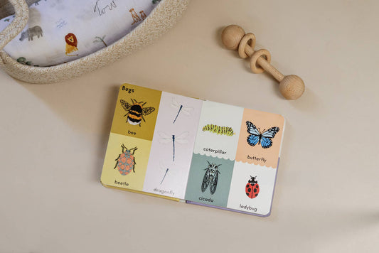 First Words w/ Cute Embroidered Friends - Magpies Paducah