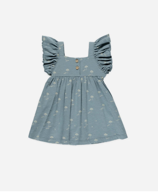 Mariposa Dress, Beach | 4-5y - Magpies Paducah