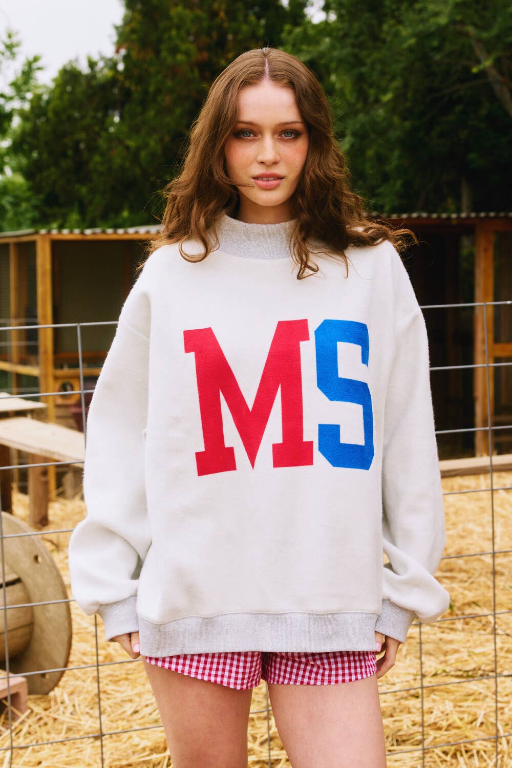 IT2594-MISSISSIPPI 'MISSISSIPPI & MS' Reversible Sweatshirt - Magpies Paducah