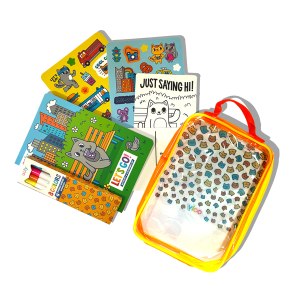 Let's Go!: Activity & Coloring Kit, Kitty In The City - Magpies Paducah