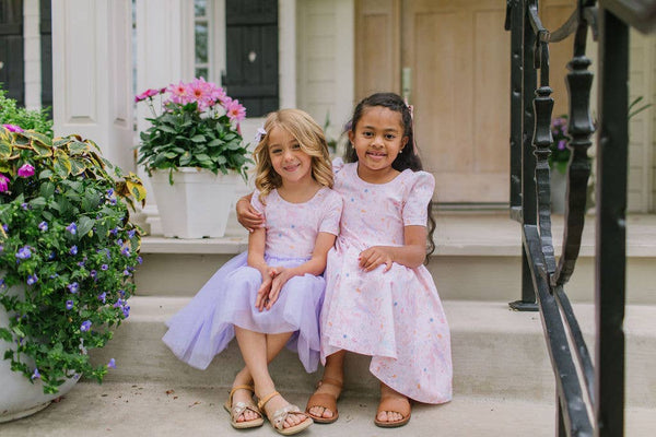 Puff Dress in Dreamy Unicorn - Magpies Paducah