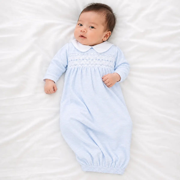 Benjamin Smocked Gown