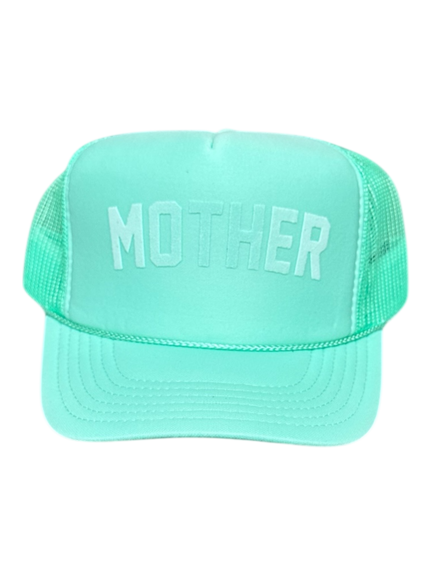 Mint Tonal 'MOTHER' Trucker Hat - Magpies Paducah