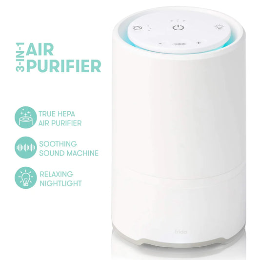 3 in 1 Air Purifier, Nightlight, Sound Machine - Magpies Paducah