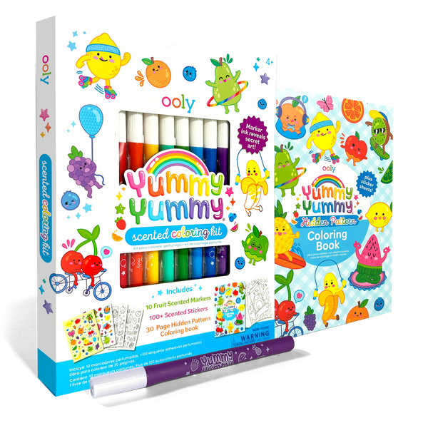 Yummy Yummy: Scented Coloring Kit - Magpies Paducah