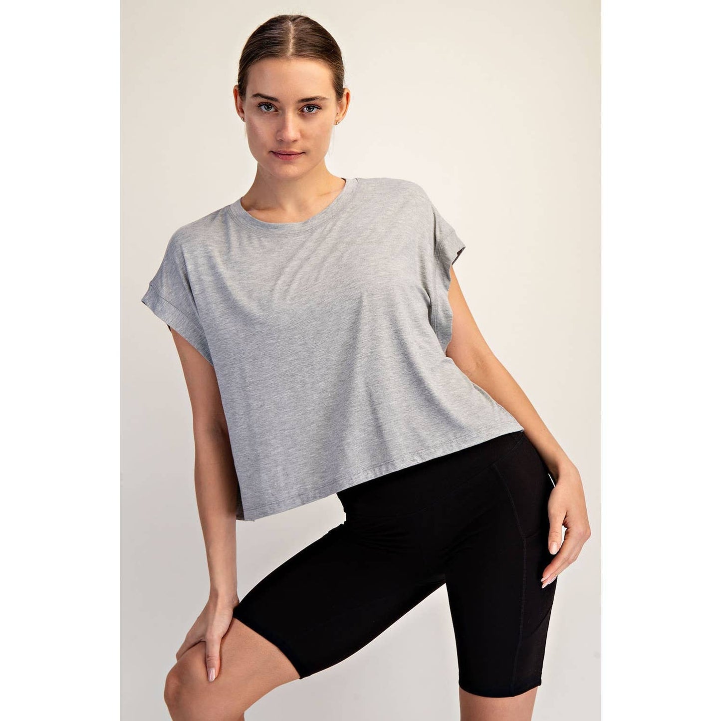 Modal Open Back Top, Lemon Chiffon - Magpies Paducah