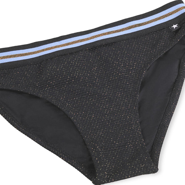 Nicola Swimsuit, Black Glitter