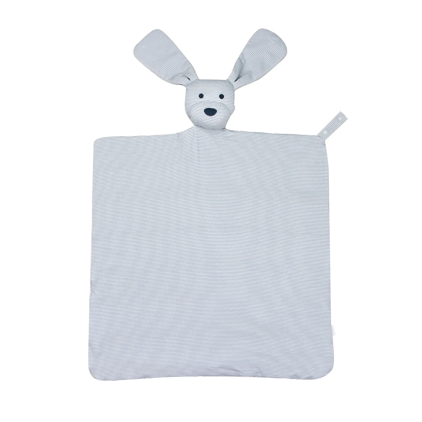 Dog Lovey, Blue Mini Stripe