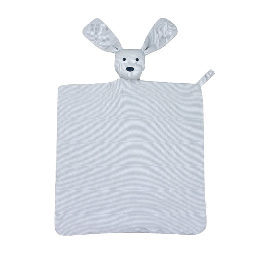 Dog Lovey, Blue Mini Stripe
