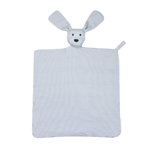 Dog Lovey, Blue Mini Stripe