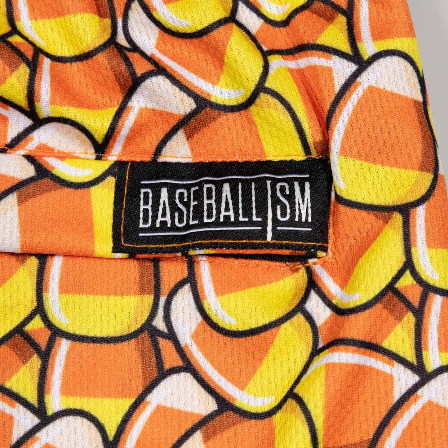 Candy Corn Mesh Shorts