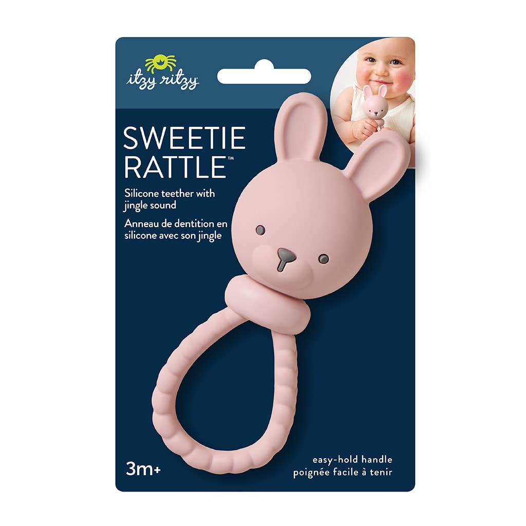 Pink Bunny Sweetie Rattle™ - Magpies Paducah