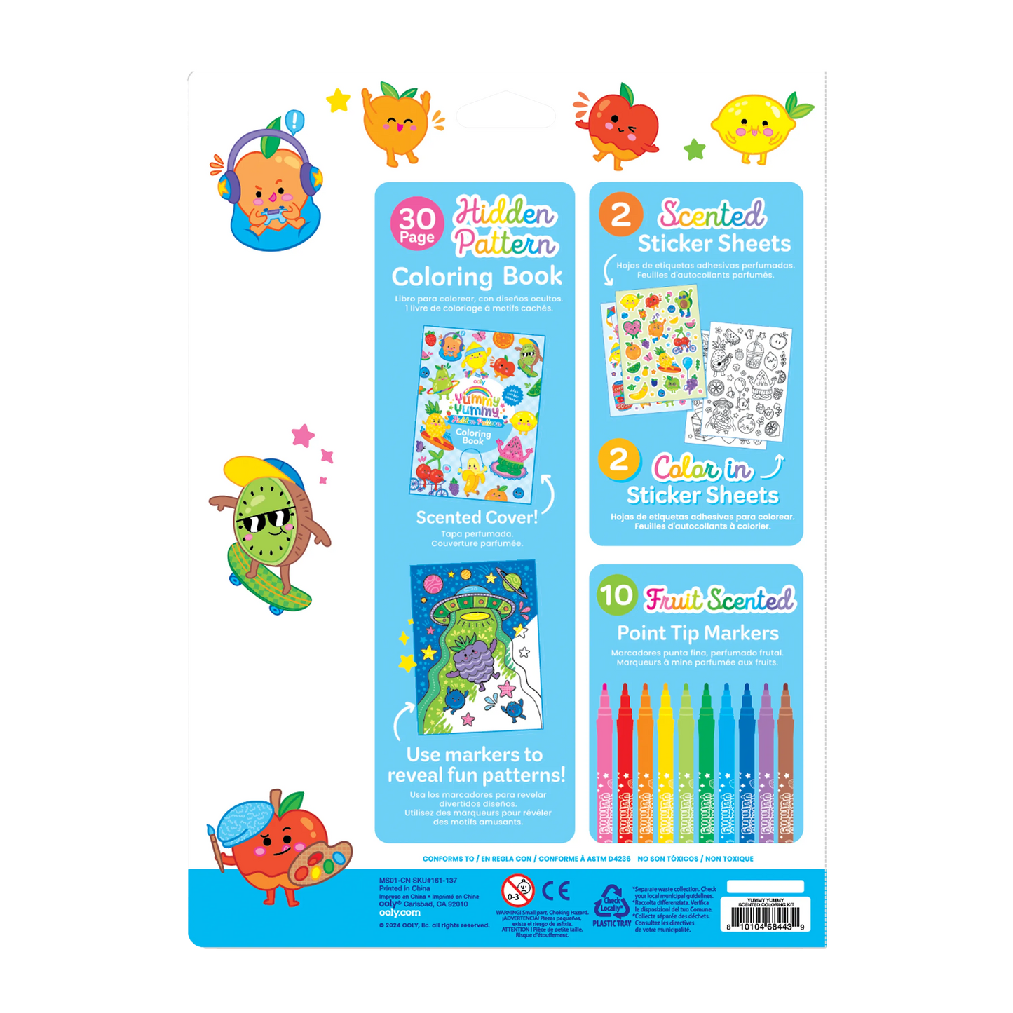 Yummy Yummy: Scented Coloring Kit - Magpies Paducah