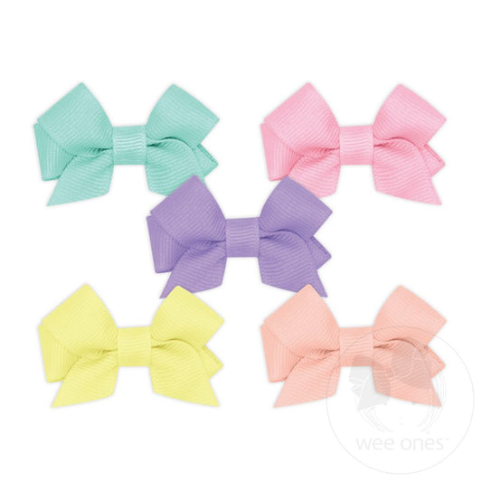 5 Pack Tiny Bows, Spring Mix - Magpies Paducah