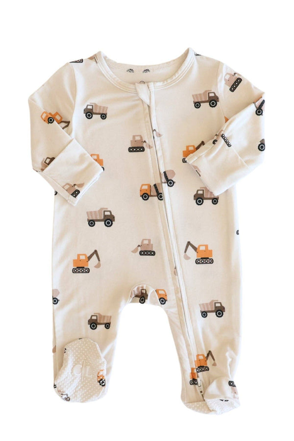 Zipper Footie, Little Builder