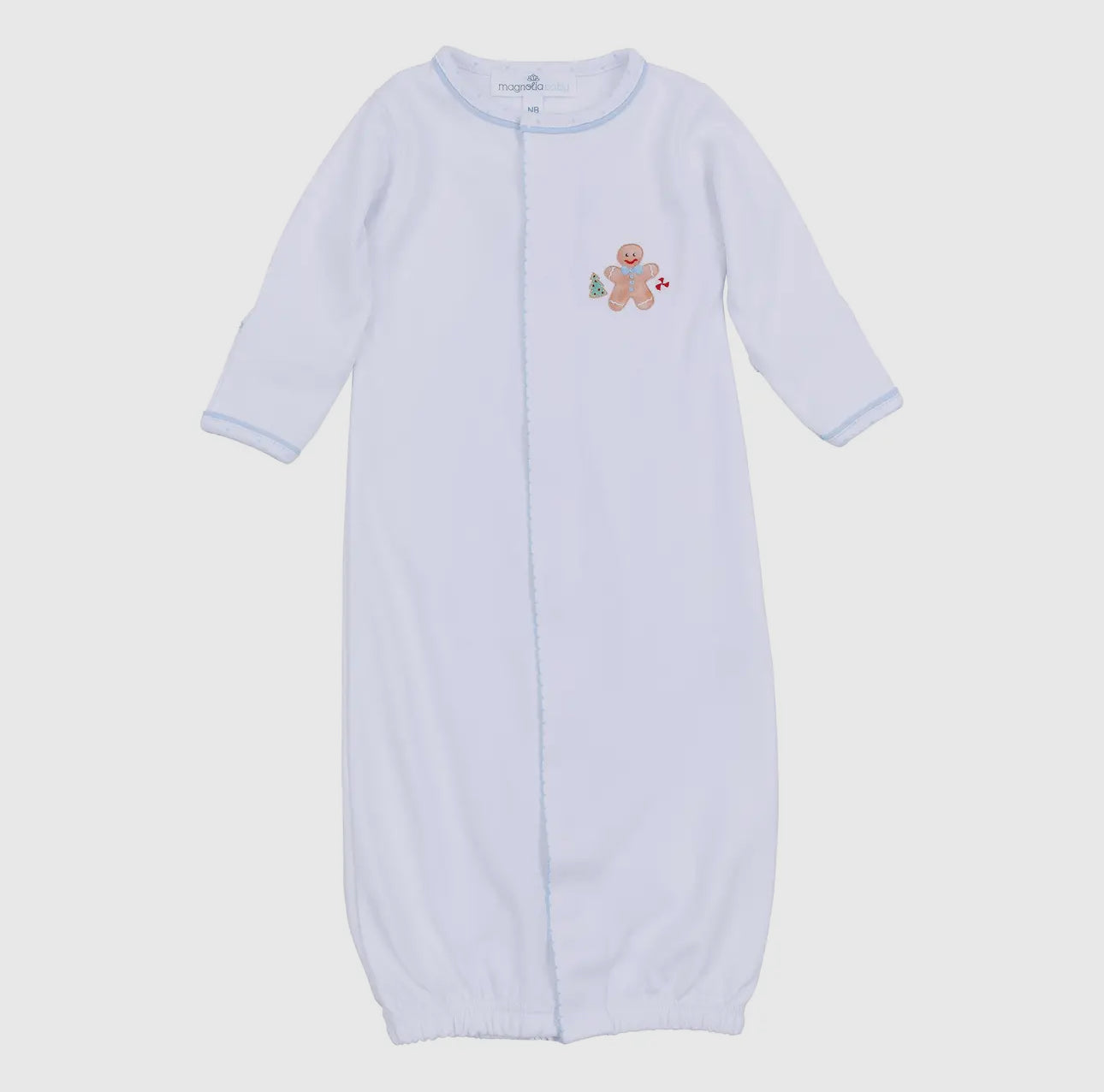 Embroidered Converter Gown, Blue Frosted Wonderland