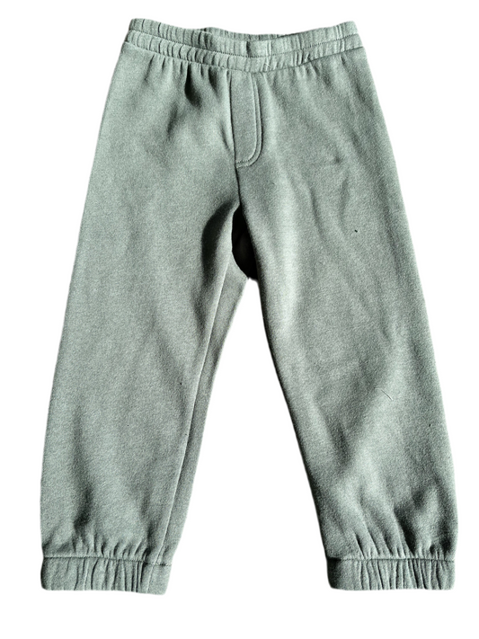 Cotton Fleece Jogger, Safari Green