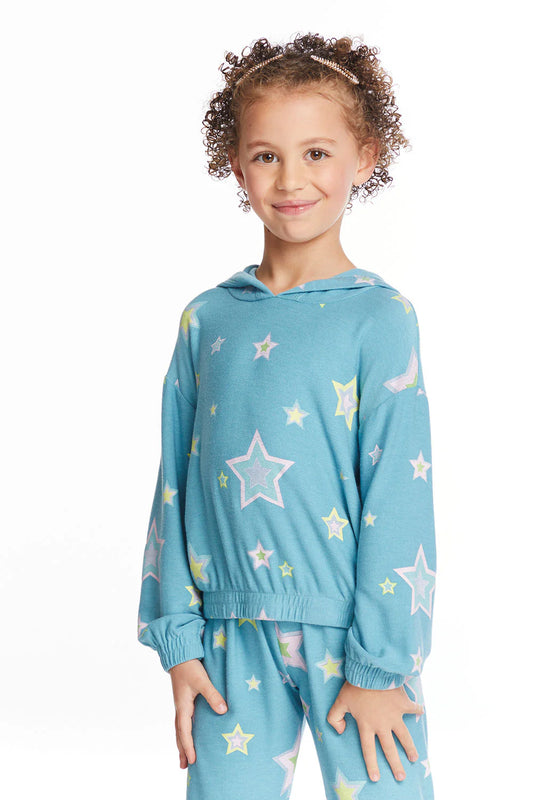 Cozy Knit Hoodie, Star Child