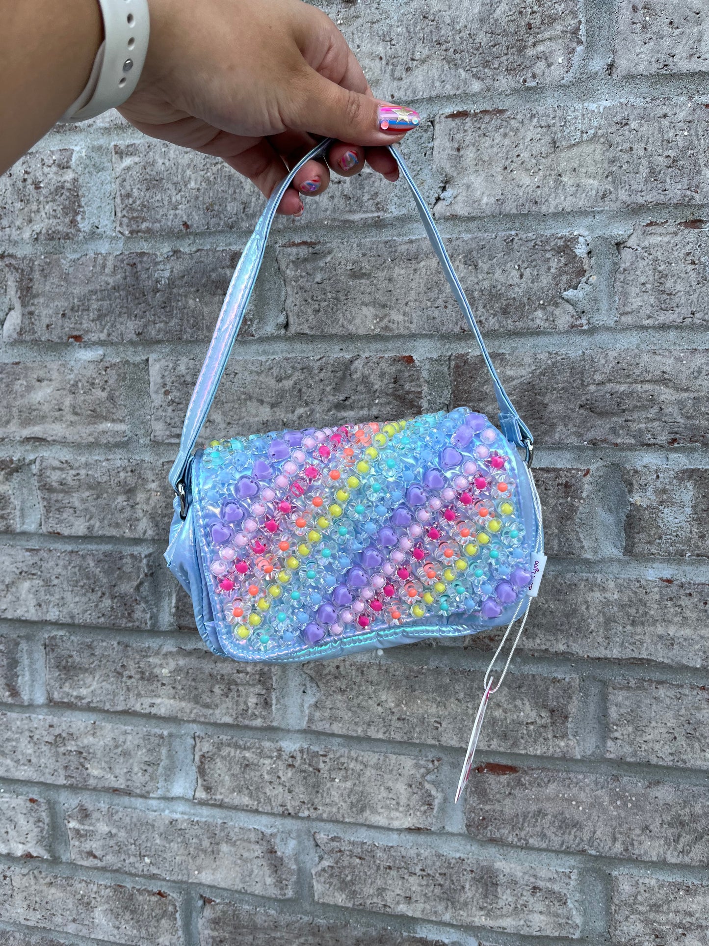 Quilted Full Charm Purse