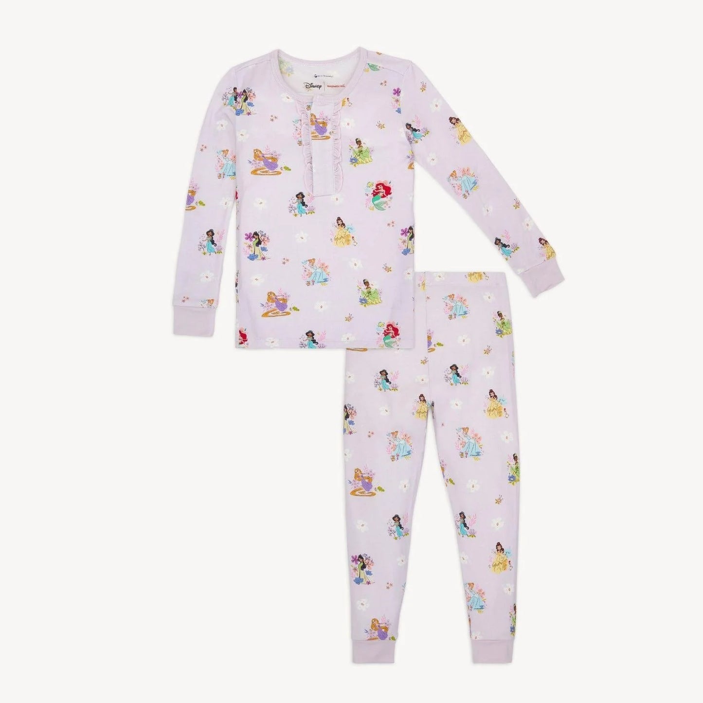 Long SLeeve PJ Set, Disney Princess