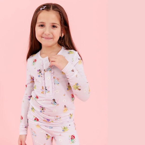 Long SLeeve PJ Set, Disney Princess