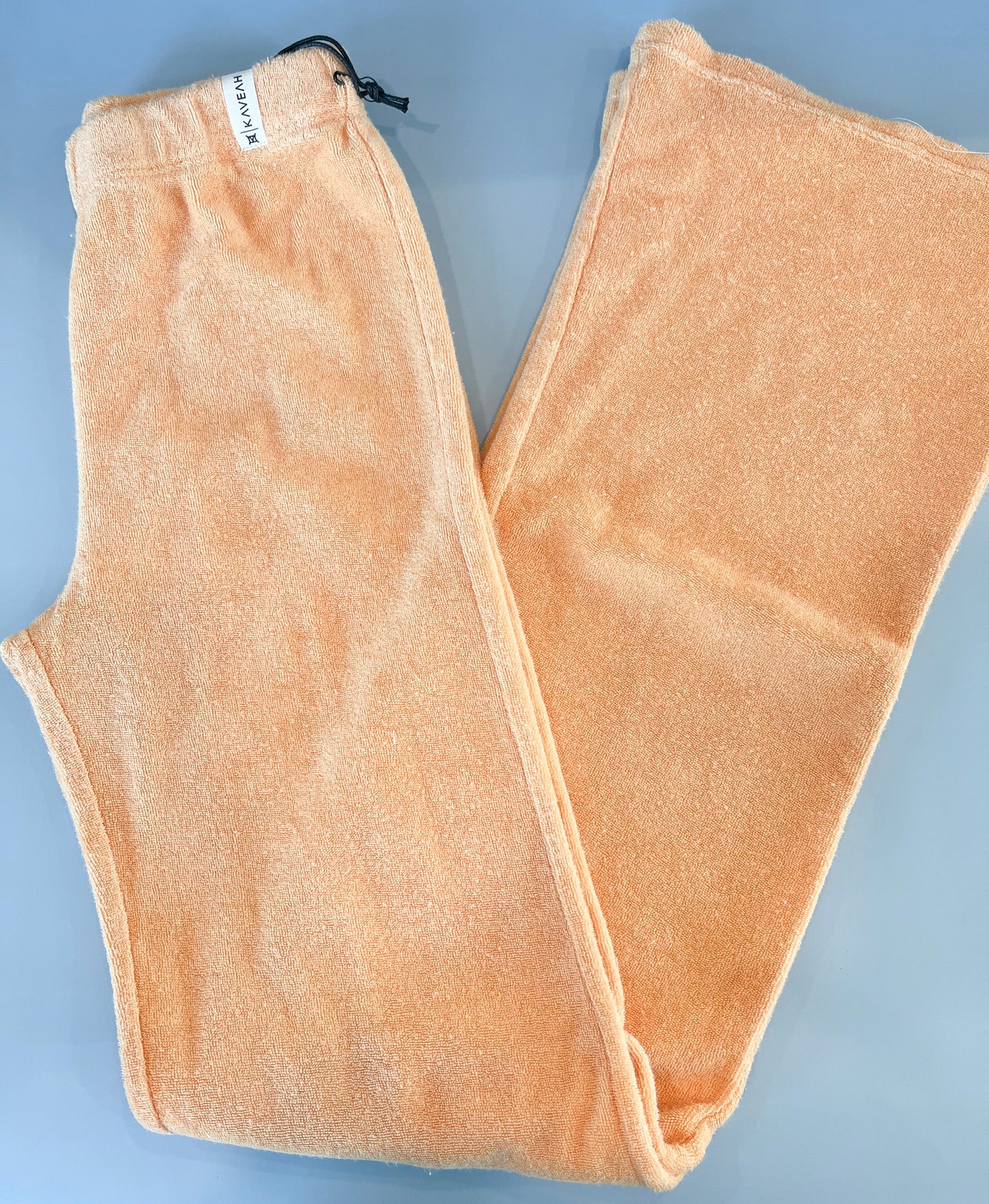 Terry Cloth Lounge Pant, Apricot - Magpies Paducah