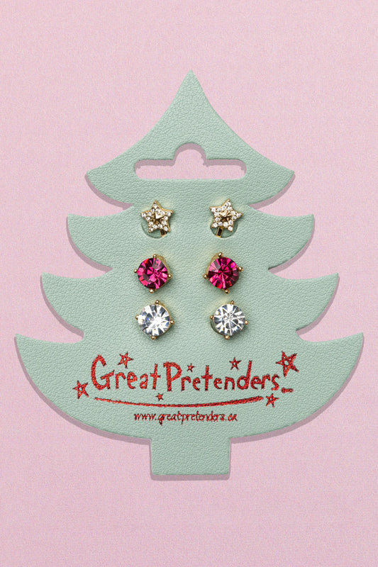 Christmas Tree Clip-on Earrings Set - Magpies Paducah