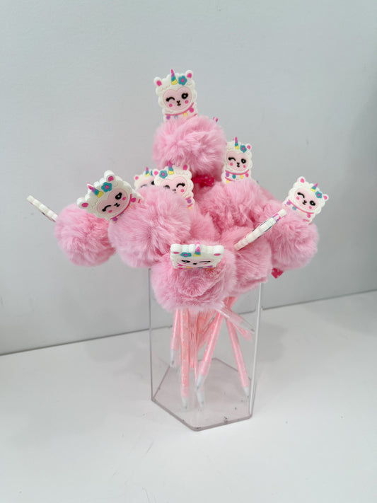 Pink Llama Pen - Magpies Paducah