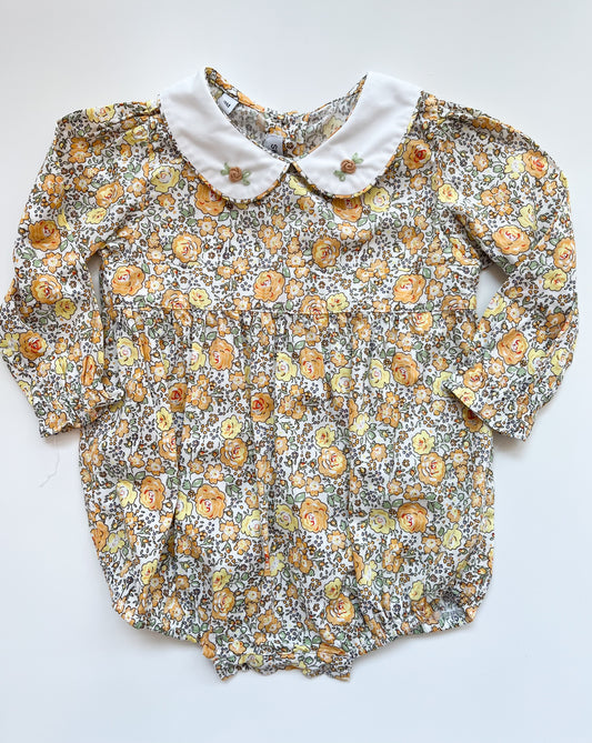 Jackie Collared Bubble, Yellow Flowers - Magpies Paducah