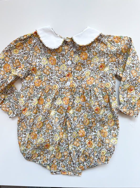 Jackie Collared Bubble, Yellow Flowers - Magpies Paducah