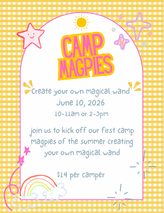 CAMP MAGPIES :: Wands!