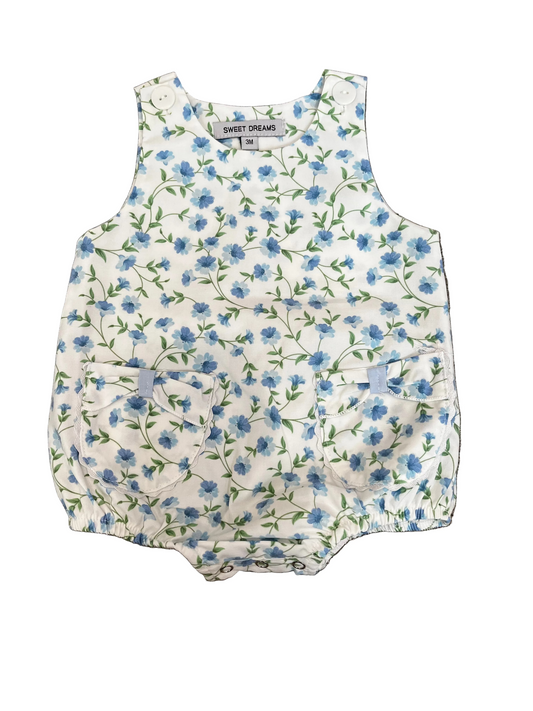 Bow Pocket Bubble, Blue Morning Glory