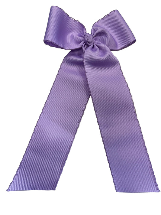 King Moonstitch Bow w/ Tails, Light Orchid - Magpies Paducah