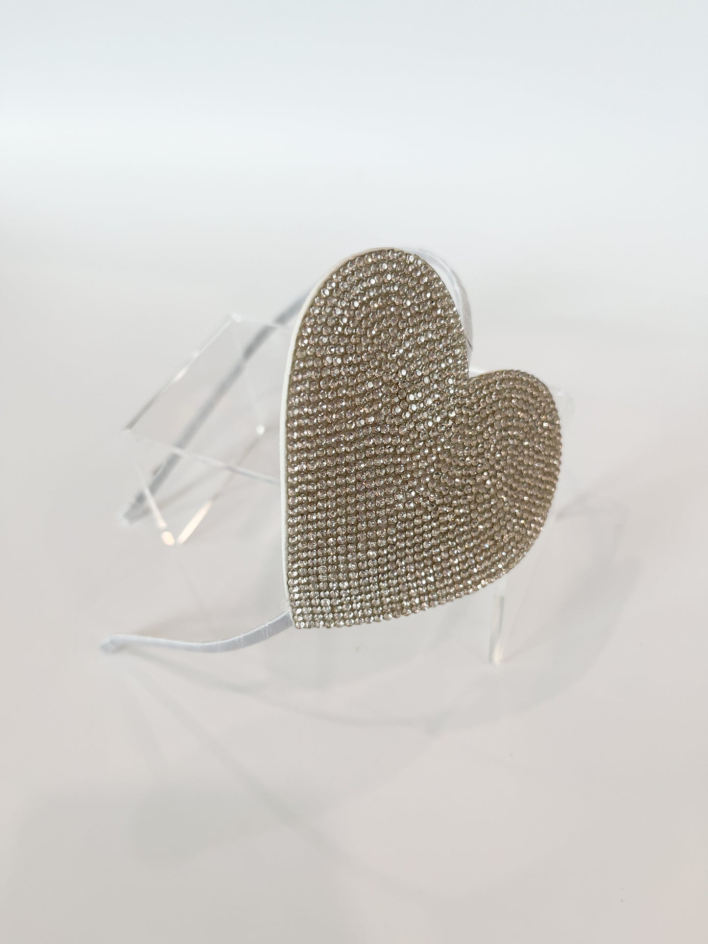 Crystal Heart Emoji Headband - Magpies Paducah